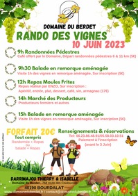 Bourdalat - Rando des vignes - 10 Juin