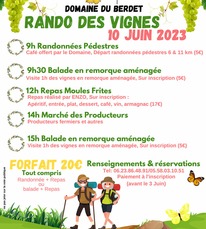Bourdalat - Rando des vignes - 10 Juin