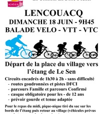 Lencouacq - Balade à vélo - 18 Juin