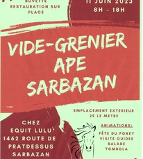 Sarbazan - Vide grenier - 11 Juin
