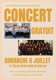 Maillas - Concert - 6 Juillet