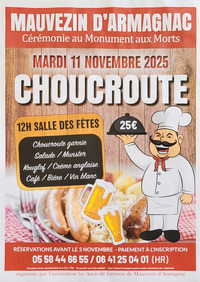 Mauvezin d'Armagnac - Choucroute - 11 Novembre