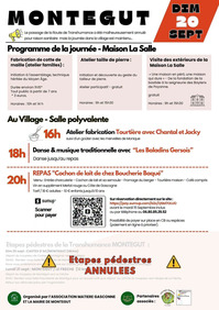 Montégut - Route de la Transhumance (2) - 20 Septembre
