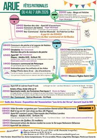 Arue - Fêtes patronales - 4 au 7 Juin