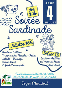 Arue - Soirée sardinade - 4 Juillet