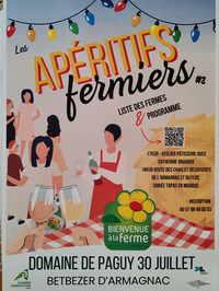 Betbezer d'Armagnac - Apéritif fermier - 30 Juillet
