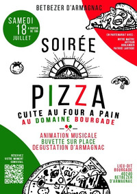 Betbezer d'Armagnac - Soirée pizza - 18 Juillet