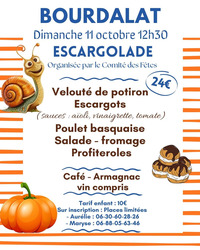 Bourdalat - Escargolade - 11 Octobre