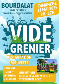 Bourdalat - Vide greniers - 11 Mai