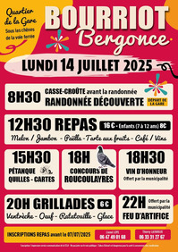 Bourriot Bergonce - Fête au Quartier de la Gare - 14 Juillet