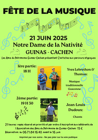 Cachen - Fête de la Musique à Guinas - 21 Juin