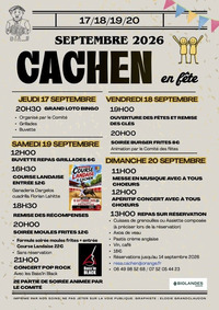 Cachen - Fêtes - 17 au 20 Septembre