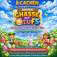Cachen - Grande chasse aux oeufs - 5 Avril
