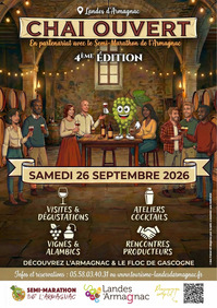 Chai Ouvert 2025 (Affiche (portrait A3) - 1