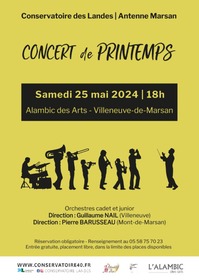 Concert de Printemps - 25 Mai