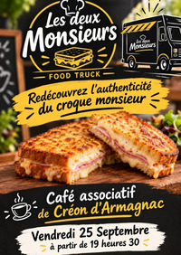 Créon d'Armagnac - Foodtruck croque monsieur - 25 Septembre