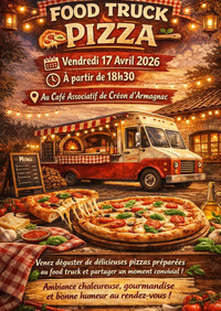 Créon d'Armagnac - Foodtruck pizza - 17 Avril