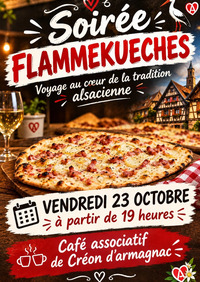 Créon d'Armagnac - Soirée Flammekueches - 23 Octobre