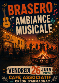 Créon d'Armagnac - Soirée braséro -  Juin