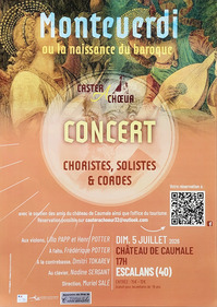Escalans - Concert Monteverdi ou la naissance du baroque - 5 Juillet
