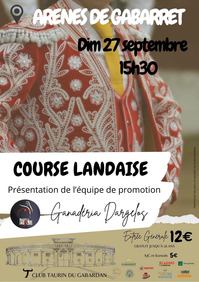 Gabarret - Course landaise - 27 Septembre