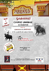 Gabarret - Course landaise - 4 Août