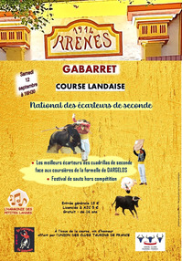 Gabarret - Course landaise Nationale des écarteurs - 12 Septembre