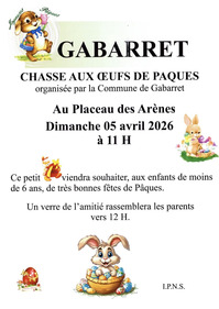 Gabarret - Chasse aux oeufs de Pâques - 5 Avril