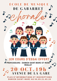 Gabarret - Chorale - 20 Octobre