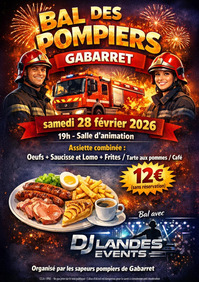 Gabarret - Bal des pompiers - 28 Février