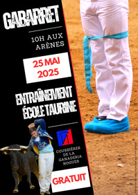 Gabarret - Entraînement école taurine - 25 Mai