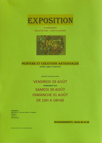 Gabarret - Exposition - 29 au 31 Août
