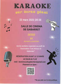 Gabarret - Karaoké - 22 Mars