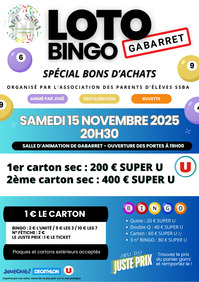 Gabarret - Loto Bingo - 15 Novembre