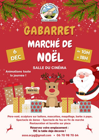 Gabarret - Marché de Noël - 6 Décembre