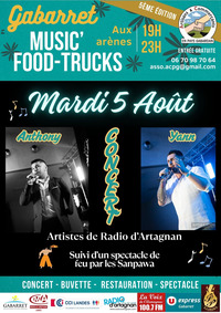 Gabarret - Music & Foodtrucks - 5 Août