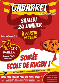 Gabarret - Soirée Paëlla - 24 Janvier