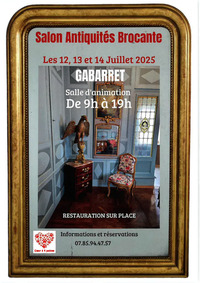 Gabarret - Salon Antiquités Brocante - 12 au 14 Juillet
