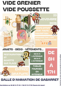 Gabarret - Vide grenier & Vide poussette - 23 Novembre