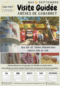 Gabarret - Visite commentée des arènes - 2026