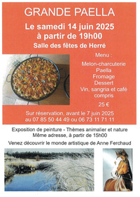 Herré - Exposition & Paella - 14 Juin