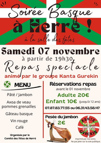 Herré - Soirée basque - 7 Novembre