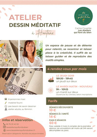Hontanx - Atelier dessin méditatif - 22 & 24 Septembre
