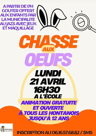 Hontanx - Chasse aux oeufs - 21 Avril