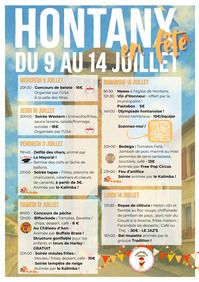 Hontanx - Hontanx en fête - 9 au 14 Juillet