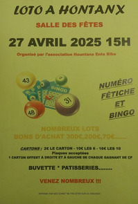 Hontanx - LOTO - 27 Avril