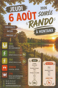 Hontanx - Soirée rando - 6 Août