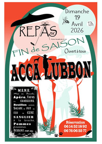 Lubbon - Repas de la chasse - 19 Avril