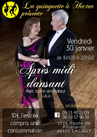 Lacquy - Après midi dansant Guinguette à Hector - 30 Janvier