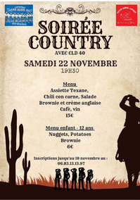 Lacquy - Soirée Country - 22 Novembre